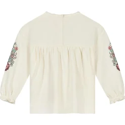 Shirts & Blouses|Shirts & Blouses*Prénatal baby shirt lange mouwen effen wit Dark Off-White