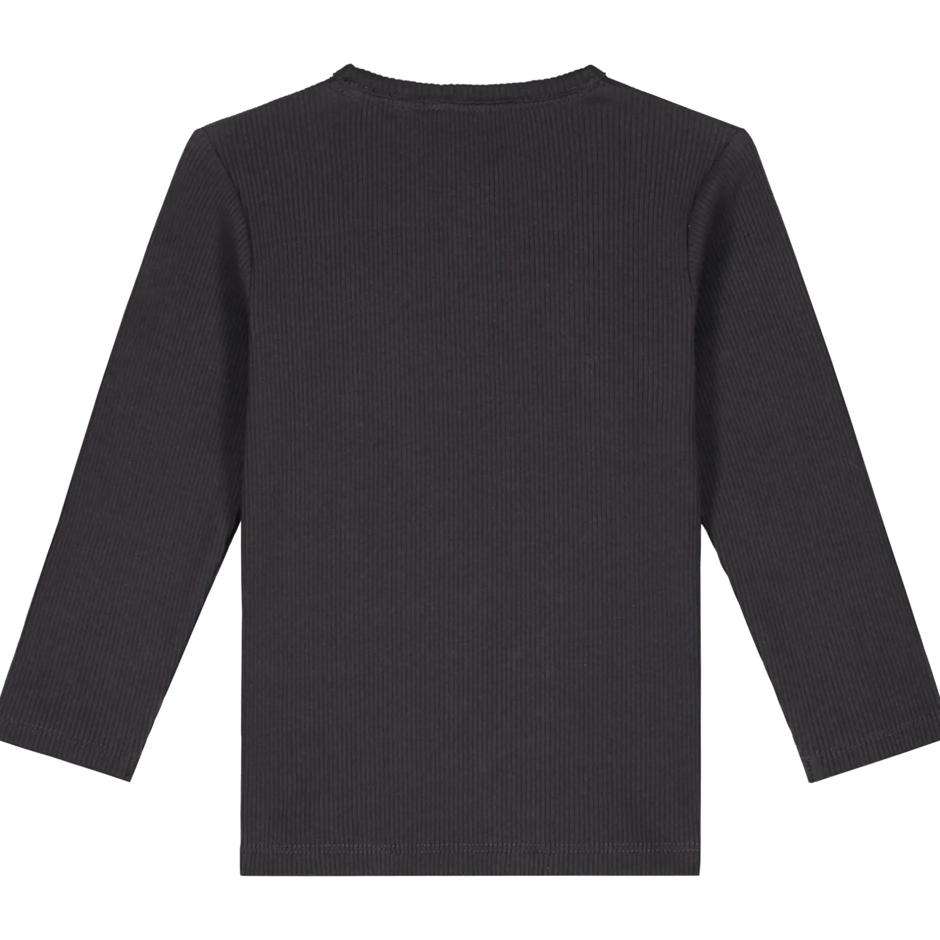 Shirts & Blouses|Shirts & Blouses*Prénatal baby shirt lange mouwen effen antraciet Dark Stone Grey