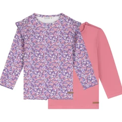 Shirts & Blouses|Shirts & Blouses*Prénatal baby shirts 2 stuks lange mouwen roze Dark Fuchsiared