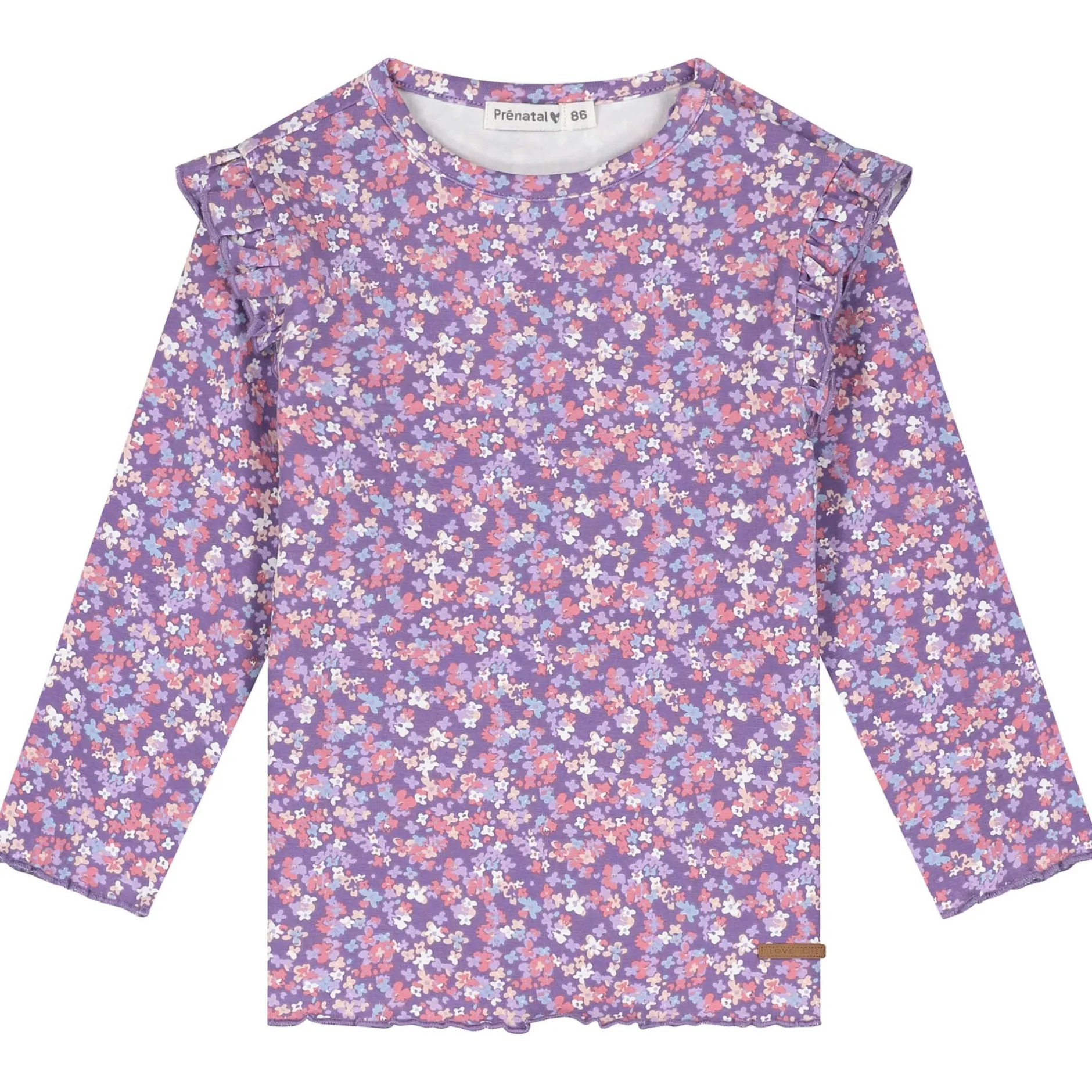 Shirts & Blouses|Shirts & Blouses*Prénatal baby shirts 2 stuks lange mouwen roze Dark Fuchsiared