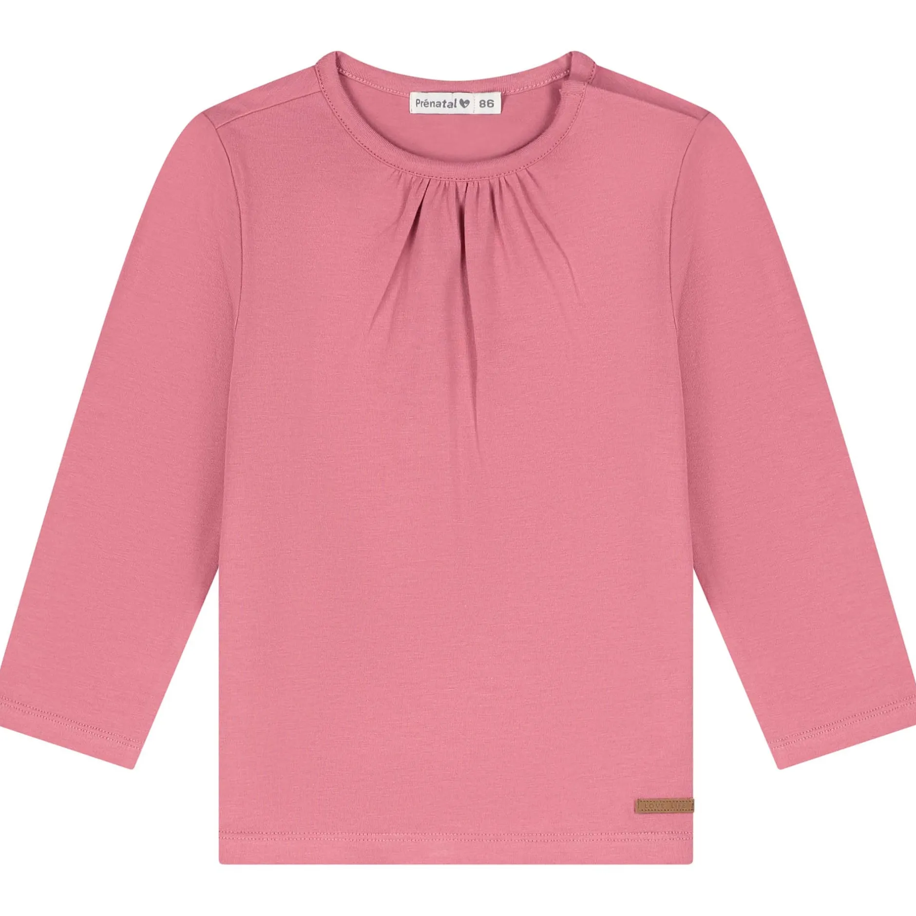 Shirts & Blouses|Shirts & Blouses*Prénatal baby shirts 2 stuks lange mouwen roze Dark Fuchsiared
