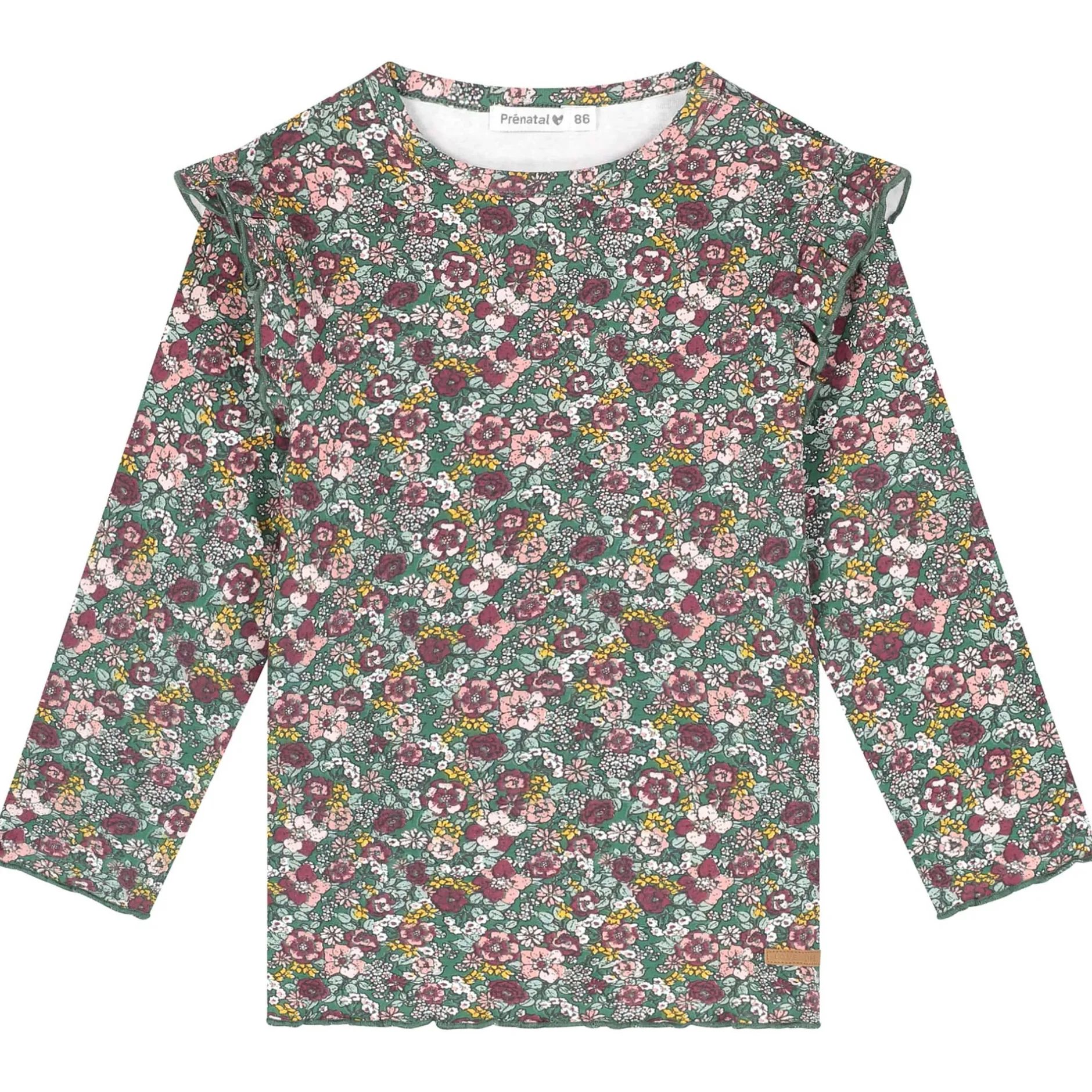 Shirts & Blouses|Shirts & Blouses*Prénatal baby shirts 2 stuks lange mouwen groen Dark Bottle Green