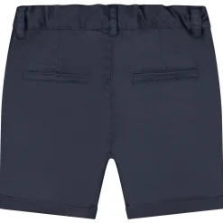 Broeken & Tuinbroeken|Broeken*Prénatal baby short  effen blauw Dark Bluegrey