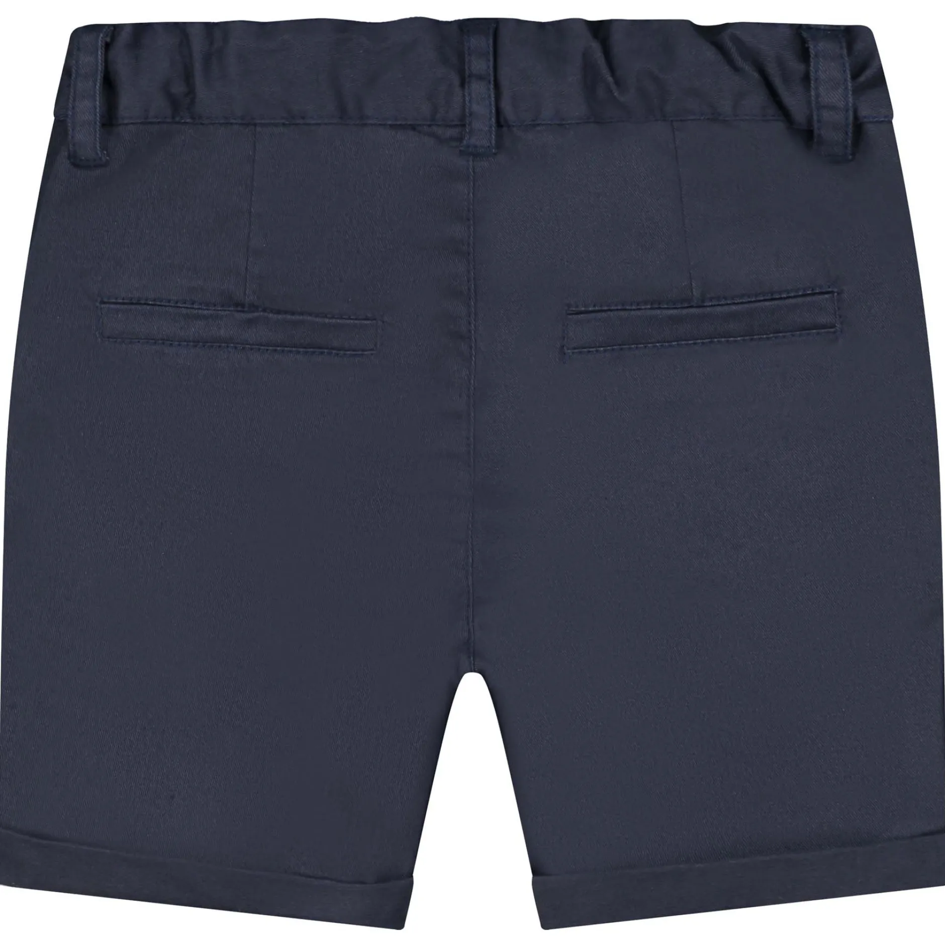 Broeken & Tuinbroeken|Broeken*Prénatal baby short effen blauw Dark Bluegrey
