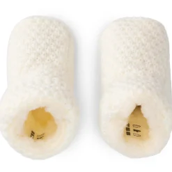 Schoenen & Slofjes|Slofjes & Schoenen*Prénatal baby sloffen brei wit Off-White