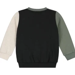 Truien & Vesten|Truien & Sweaters*Prénatal baby sweater lange mouwen meerkleurig groen Light Khaki Green