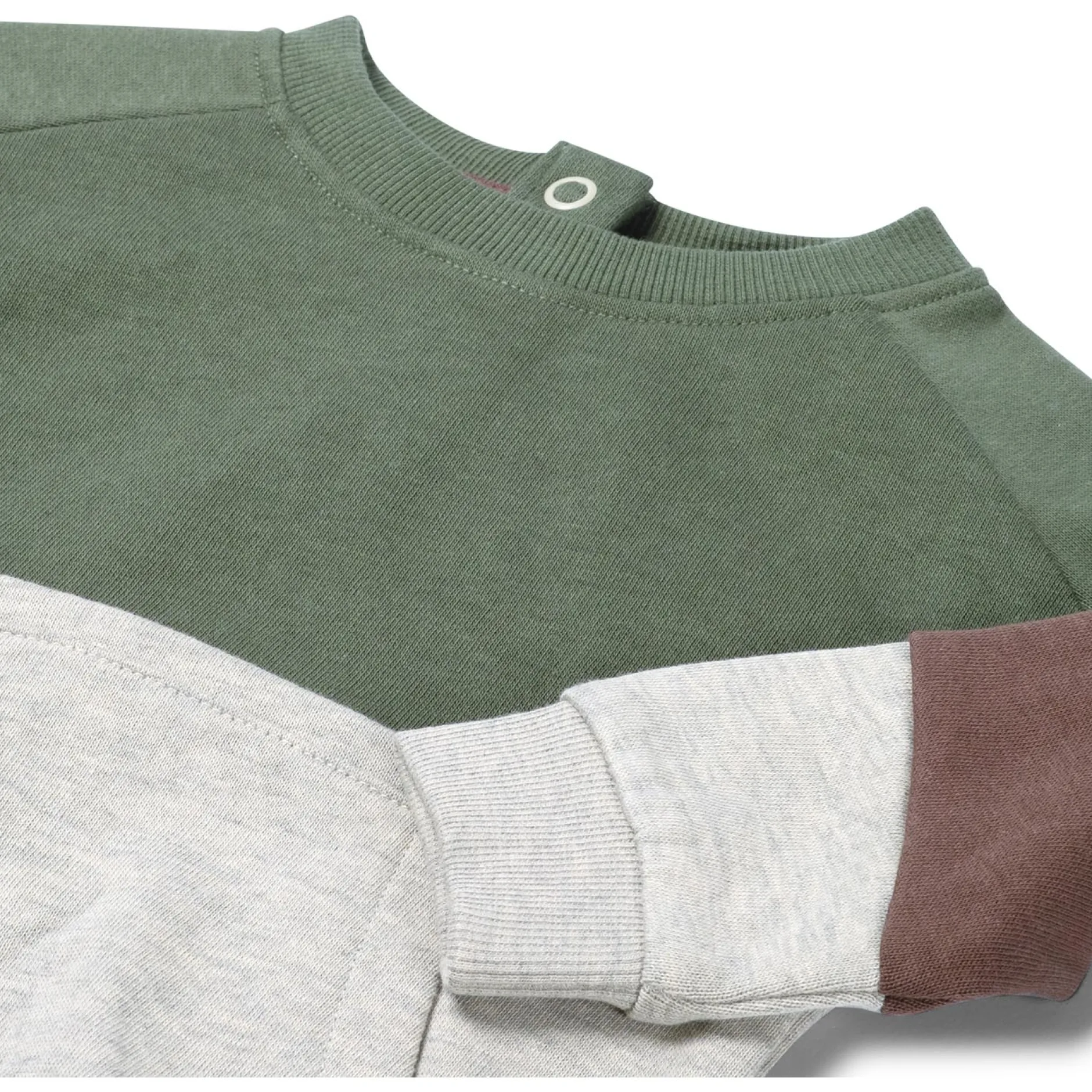 Truien & Vesten|Truien & Sweaters*Prénatal baby sweater lange mouwen meerkleurig multi Leaf Gree