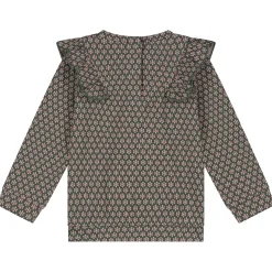 Truien & Vesten|Shirts & Blouses*Prénatal baby sweater lange mouwen all over print multi Dark Bottle Green