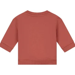 Truien & Vesten|Truien & Sweaters*Prénatal baby sweater lange mouwen printopdruk rood Brown Red