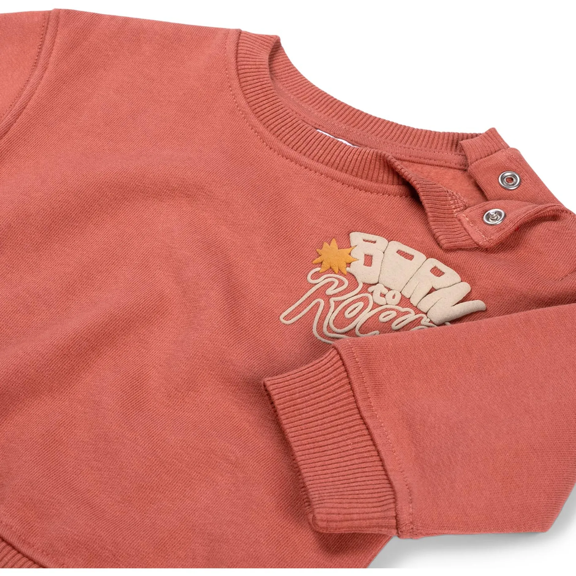 Truien & Vesten|Truien & Sweaters*Prénatal baby sweater lange mouwen printopdruk rood Brown Red