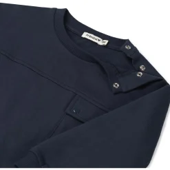 Truien & Vesten|Truien & Sweaters*Prénatal baby sweater lange mouwen effen blauw Dark Bluegrey