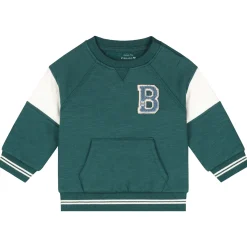 Truien & Vesten|Truien & Sweaters*Prénatal baby sweater lange mouwen meerkleurig groen Green Blue