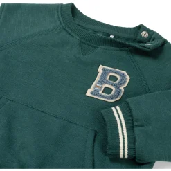 Truien & Vesten|Truien & Sweaters*Prénatal baby sweater lange mouwen meerkleurig groen Green Blue