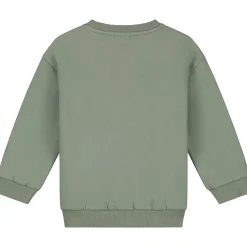 Truien & Vesten|Truien & Sweaters*Prénatal baby sweater lange mouwen effen groen Light Khaki Green