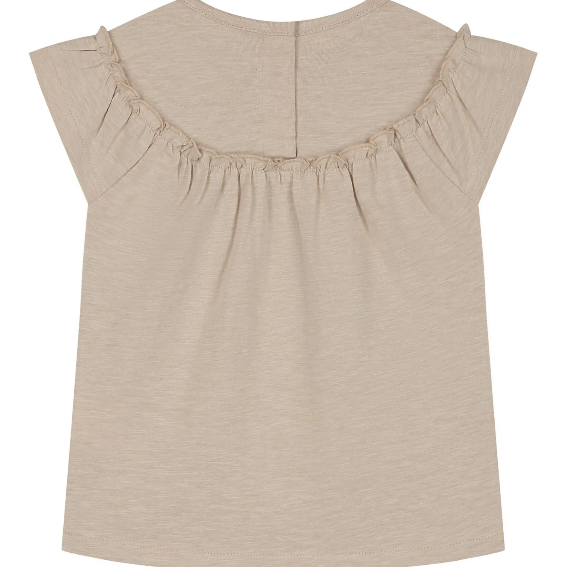 Shirts & Blouses|Shirts & Blouses*Prénatal baby T-shirts 2 stuks korte mouwen panterprint beige Light Brown Melange