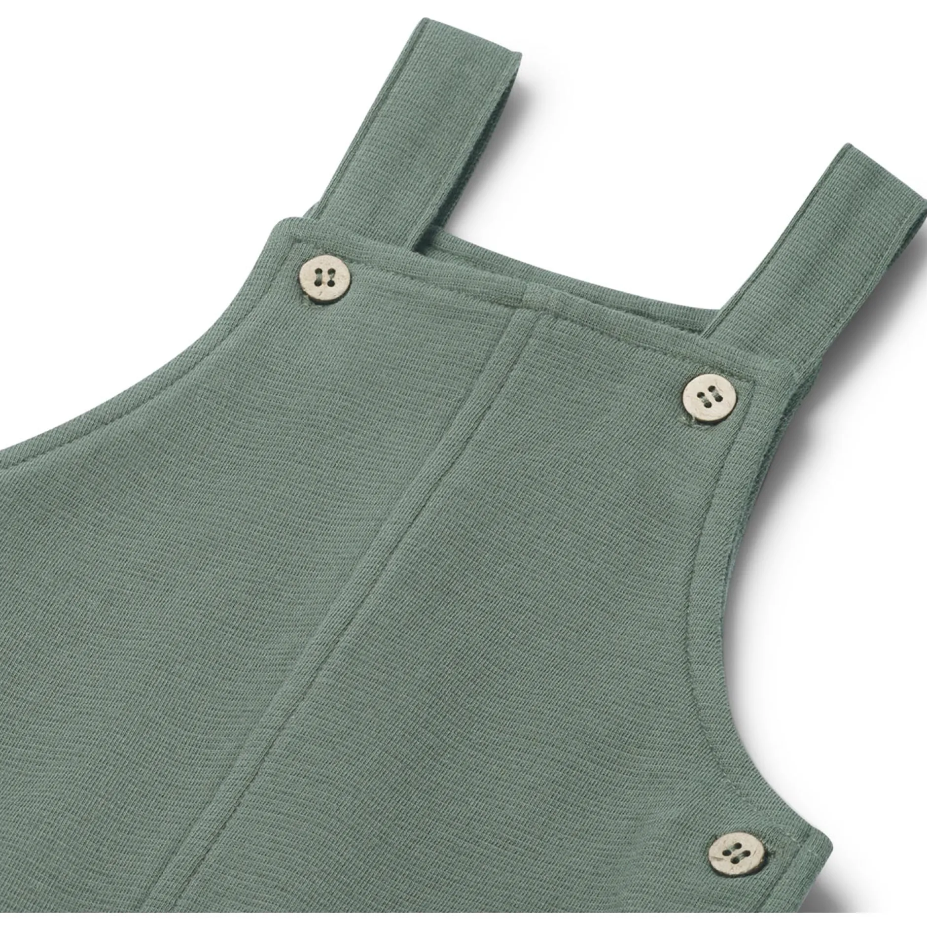 Broeken & Tuinbroeken|Broeken*Prénatal baby tuinbroek effen groen Leaf Gree