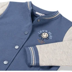 Truien & Vesten|Vesten*Prénatal baby vest lange mouwen meerkleurig blauw Royal Blue