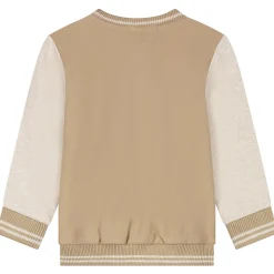 Truien & Vesten|Vesten*Prénatal baby vest lange mouwen meerkleurig beige Light Beige Brown