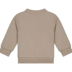 Truien & Vesten|Vesten*Prénatal baby vest lange mouwen effen beige Mid Bisquit