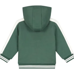 Jassen|Jassen*Prénatal baby winterjas lange mouwen tekst groen Bottle Green