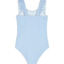 Zwemkleding|Zwemkleding*Prénatal badpak streep  strepen blauw Midblue