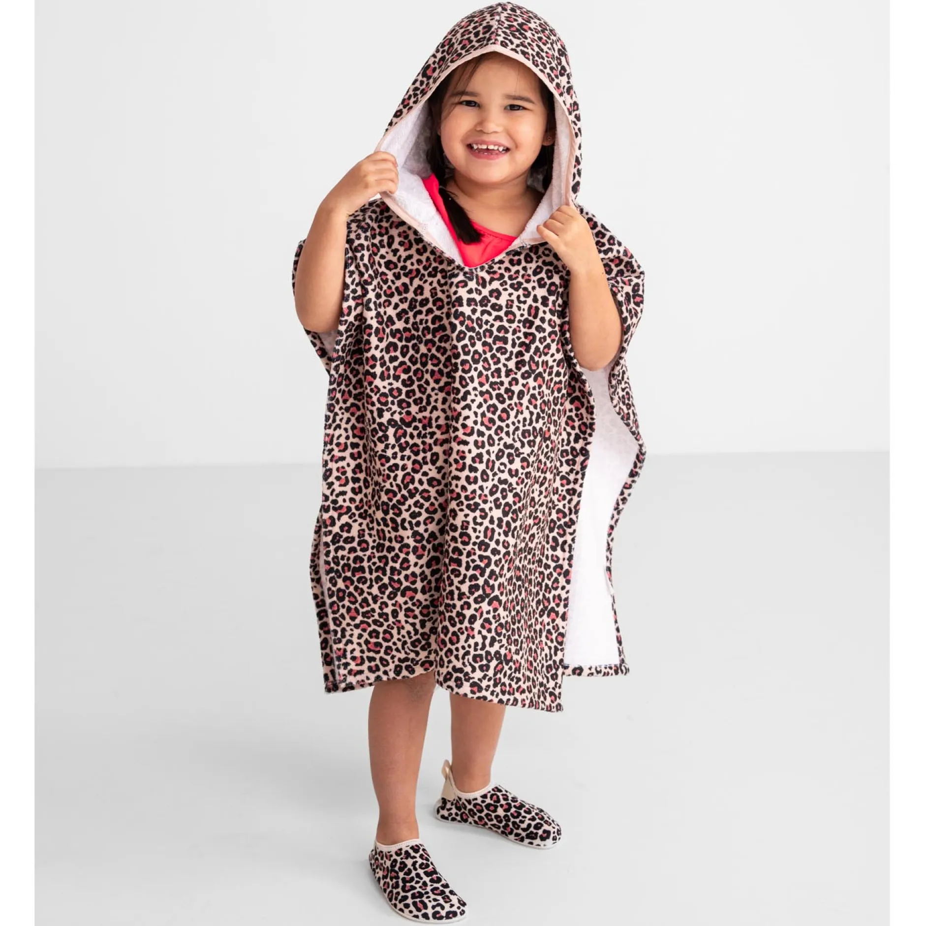 Badcapes & Badjassen|Zwemkleding*Prénatal badponcho beige