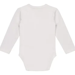 Rompers|Rompers*Prénatal basis overslagromper lange mouwen effen wit White