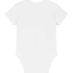 Rompers|Rompers*Prénatal basis romper 2 stuks korte mouwen effen wit White