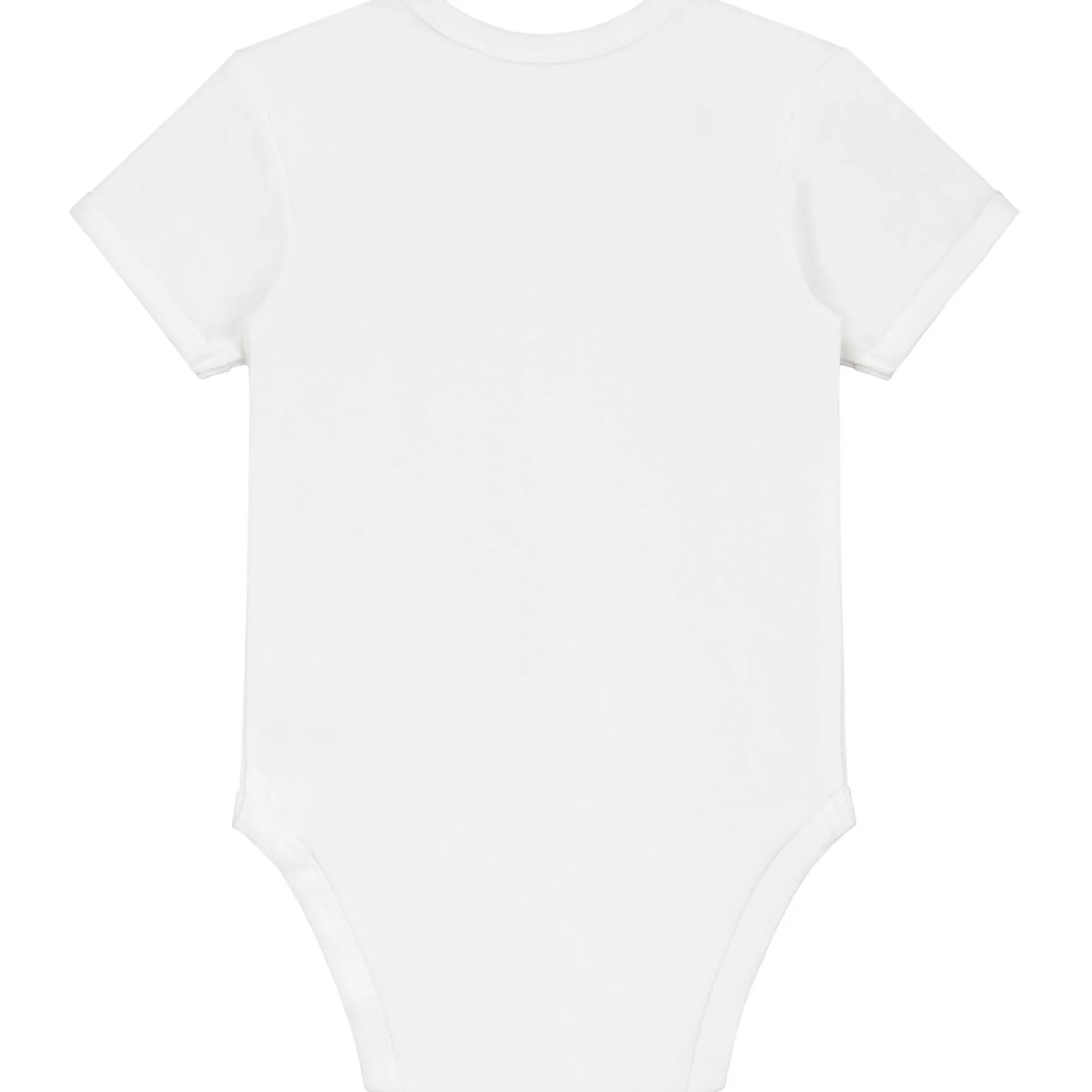 Rompers|Rompers*Prénatal basis romper 2 stuks korte mouwen effen wit White