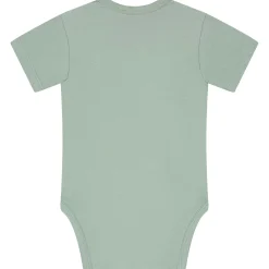 Rompers|Rompers*Prénatal basis romper korte mouwen effen groen Midgreen