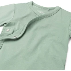 Rompers|Rompers*Prénatal basis romper korte mouwen effen groen Midgreen