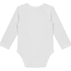Rompers|Rompers*Prénatal basis romper lange mouwen effen wit White