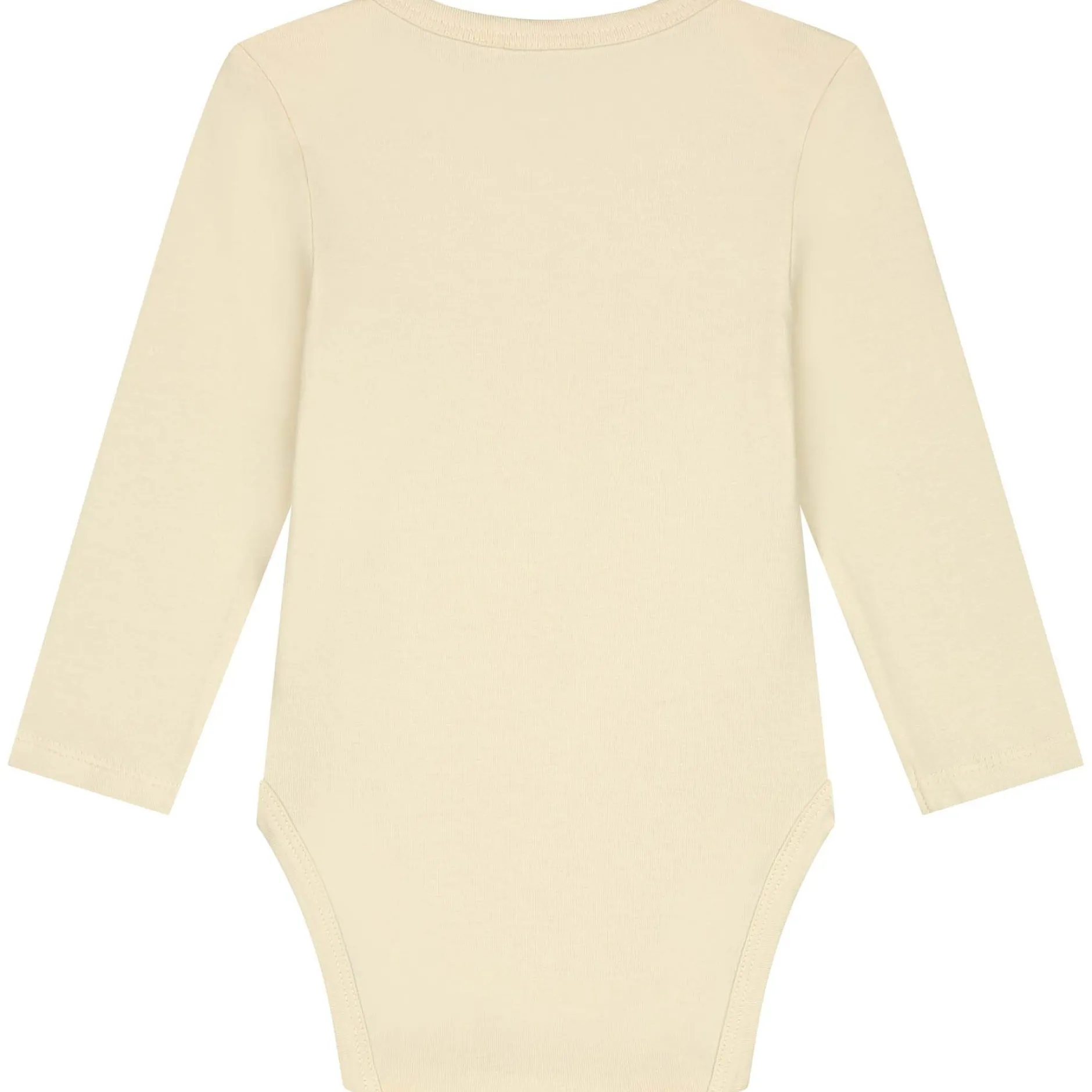 Rompers|Rompers*Prénatal basis romper lange mouwen effen beige Dark Ecru
