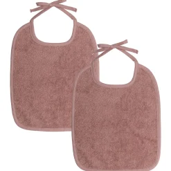Slabbetjes*Prénatal basis slab 2 stuks roze