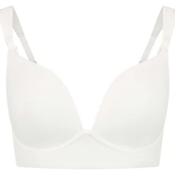 Borstkolven|Bh's*Prénatal beugelloze voedingsbh  effen beige Ecru
