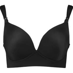 Borstkolven|Bh's*Prénatal beugelloze voedingsbh   zwart Black