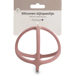 Feestartikelen|Kraamcadeaus*Prénatal bijtspeeltje bal roze