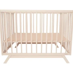 Boxen*Prénatal box Savi beige & boxmatras Ellis