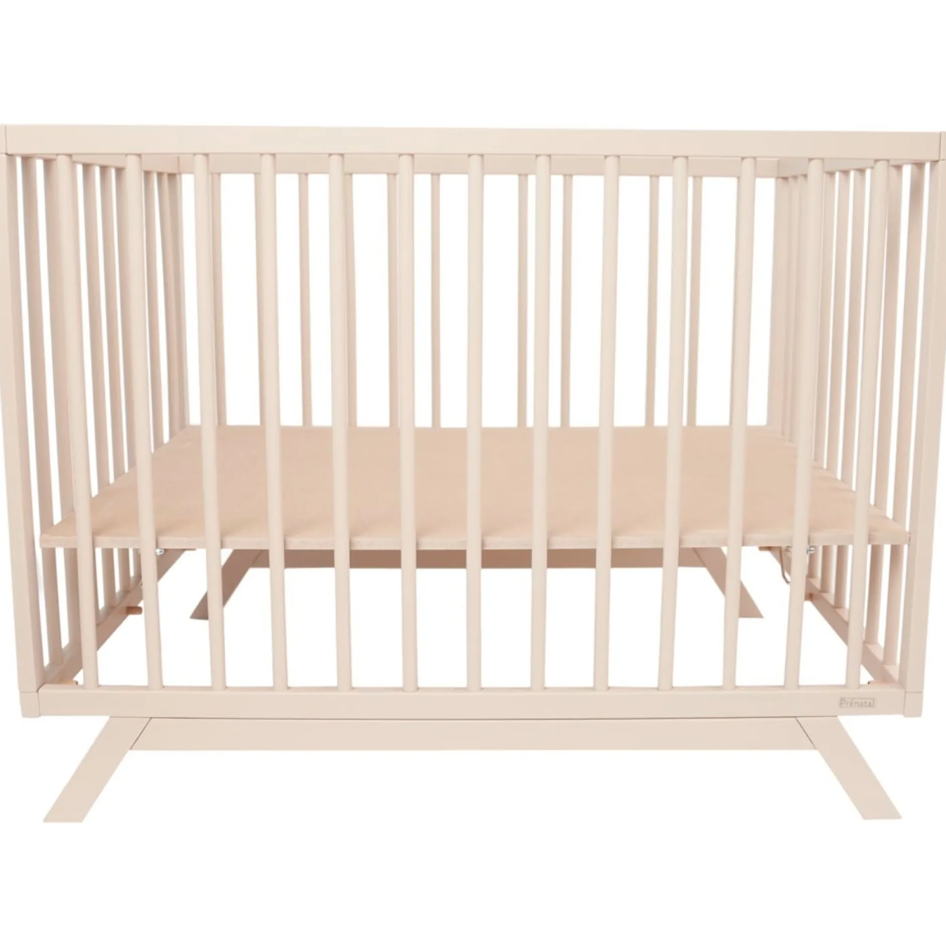 Boxen*Prénatal box Savi beige & boxmatras Ellis