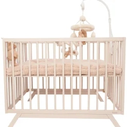 Boxen*Prénatal box Savi beige & boxmatras Ellis