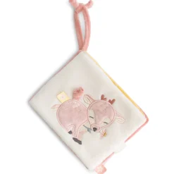 Buggyboekjes|Speelgoed Voor Onderweg*Prénatal buggyboekje hert Powder Pink