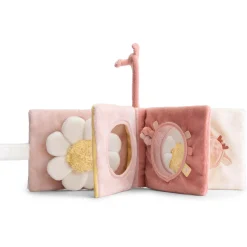 Buggyboekjes|Speelgoed Voor Onderweg*Prénatal buggyboekje hert Powder Pink