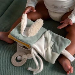 Buggyboekjes|Speelgoed Voor Onderweg*Prénatal buggyboekje Kleine Vriendjes Ivory White