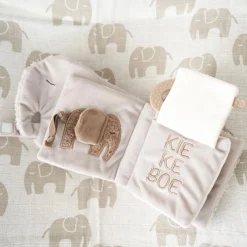 Buggyboekjes|Boxen*Prénatal buggyboekje Otis de olifant Grey