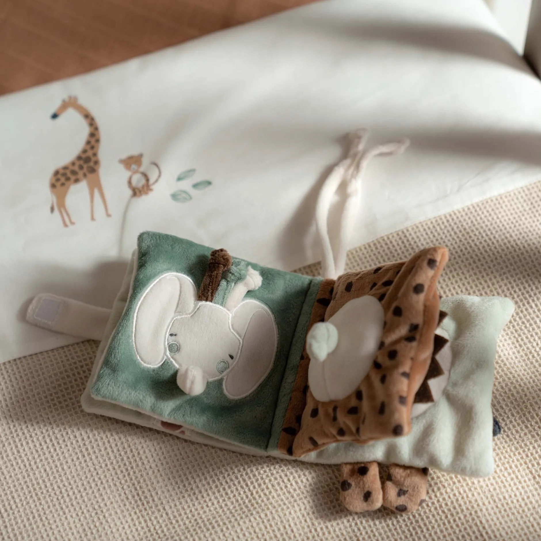 Buggyboekjes|Speelgoed Voor Onderweg*Prénatal buggyboekje Savanne Dark Sand Brown