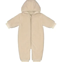 Jassen|Jassen*Prénatal buitenpak lange mouwen effen beige Mid Ecru