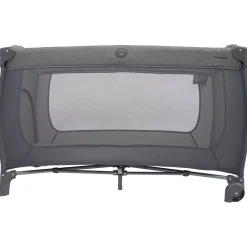 Campingbedden*Prénatal campingbed Beau Grey Melee Light