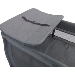 Campingbedden*Prénatal campingbed Beau Grey Melee Light