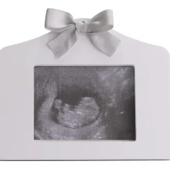 Feestartikelen|Kraamcadeaus*Prénatal echo fotolijstje wit