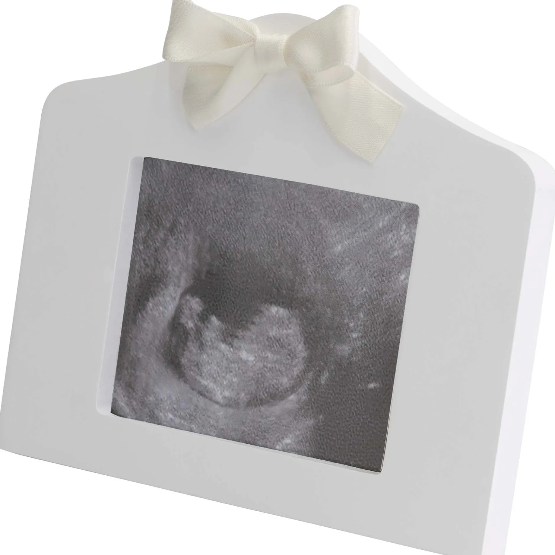 Feestartikelen|Kraamcadeaus*Prénatal echo fotolijstje wit